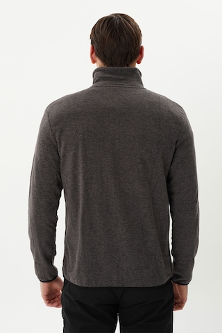 Exuma Erkek Tam Fermuarlı Polar 2112126 Grey