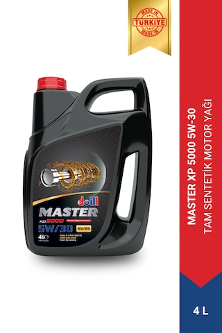 Doill Master 5W-30 API SM/CF ACEA A5/B5 Tam Sentetik Motor Yağı 4 L