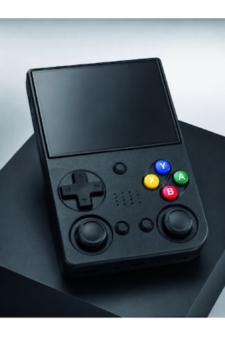 Shnstore 3.5 İnç Ips Ekran Retro Oyun Konsolu 64gb Dahili Hafıza Çift Analog Joystick Taşınabilir El Konsolu Shntknd0720