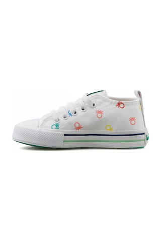 United Colors Of Benetton Bn 30660 Beyaz Çocuk Günlük Ayakkabı Bn-30660-Beyaz Beyaz