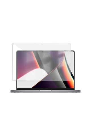Blogy Macbook 16 M5  Paket - Ekran Koruyucu + 60w Şarj Kablosu + Kılıf Lacivert