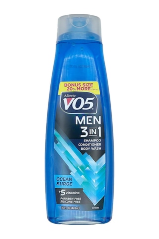 Alberto Vo5 Men 3in1 Ocean Surge Şampuan 443ml