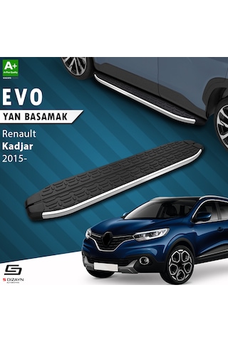 S-dizayn Renault Kadjar Evo Krom Yan Basamak 173 Cm 2015 Üzeri