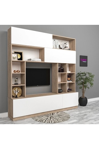 Well Tv Ünitesi Mdf Antrasit