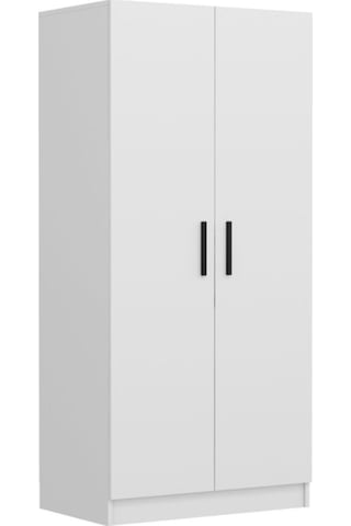 Tdesıgno Hira Giyinme Dolabı - Çok Amaçlı Dolap - Gardırop 80 Cm Beyaz
