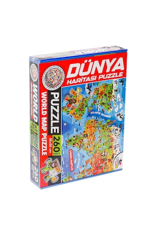 7375 Dünya Kültür Haritası Puzzle -totteriq