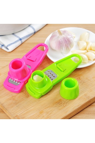 Suofeng Mutfak Çekirdekli Bıçaklı Sarımsak-imreni Rendeleyici, Pratik Ev Aletleri, Pembe Diğer