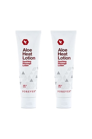 Forever Living Aloe Heat Lotion 2 x 118 ML
