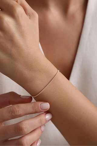 Gianfranco Popcorn Işıltılı Bileklik Altın Sarı Altın