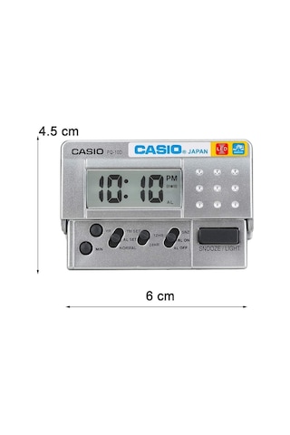 Casio Pq-10d-8rdf Alarmlı Led Masa Saati