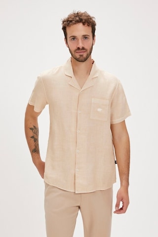 Bad Bear Lyne Erkek Bej Klasik Yaka Gömlek 240130002-BEI Bej