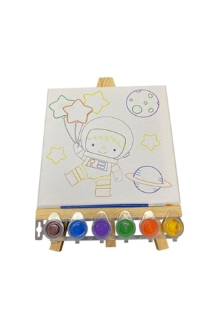 Miart Hobi Boyama Seti Astranot 20x20 Cm Şovalyeli