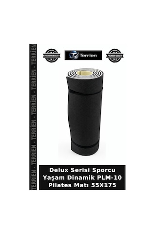 Delux Serisi Sporcu Yaşam Dinamik Plm-10 Pilates Matı 55x175 Çok Renkli