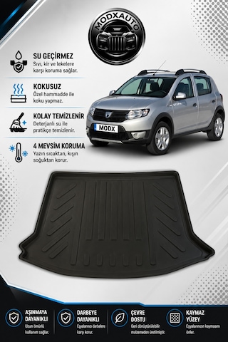 Dacia Sandero Stepway 2013-2020 Araca Özel Bagaj Havuzu Premium A+