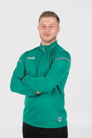 Diadora Alto 25 Antrenman Eşofmanı Tek Üst Yeşil