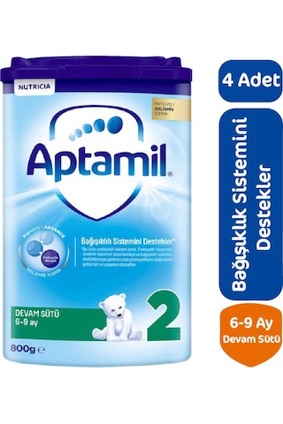 Aptamil 2 Bebek Devam Sütü 800 G 4 Adet