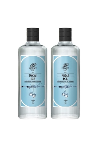 Rebul 80 Derece Ice Kolonya Cam Şişe 270 ML x 2