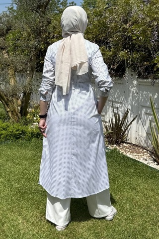 Rabia Şamlı Doğa Kar Tanesi Tunik Normal