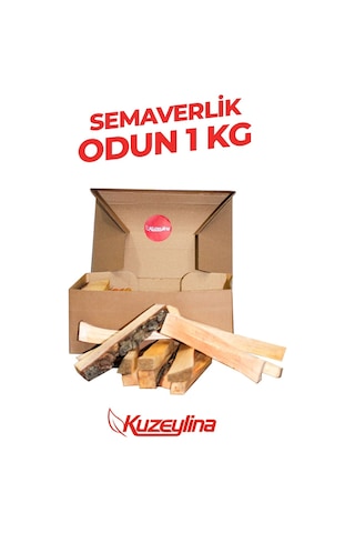 Semaverlik Odun 1 Kg - 15- 17 Cm Özel Kutusunda Tek Kullanımlık