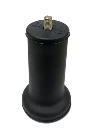 Mobilya Baza Ayağı 12 Cm Texture Siyah M8 Ince Diş