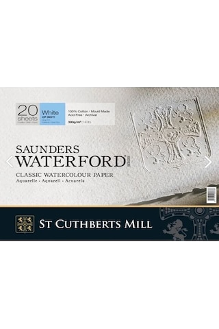 Saunders Waterford Suluboya Defteri Blok Cold Press 300 Gr. 18X26