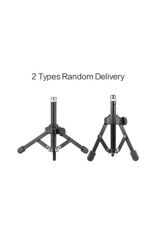 Novahub Pratik Mini Mikrofon Standı - Toplantılar Ve Konuşmalar İçin, 5/8 Erkekten 3/8 Dişe Adaptörlü