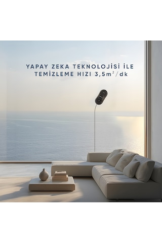 Akıllı Cam Silme Robotu Su Hazneli