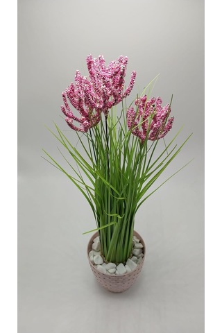 Gerçekçi Yapay Çiçek 45cm Saksılı Model-5 Diğer