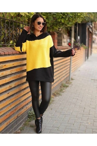 Incebelli Iç Şardonlu Bir Beden Ince Gösteren Yüksek Bel Mat Deri Taytsiyahm Siyah