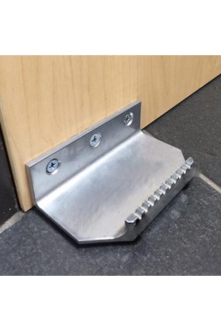 Teltree Ev İçin Dokunmadan Açma Aleti - Ayakla Kullanan Kapı Kolu - Siyah Siyah