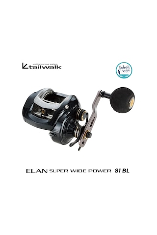 Tailwalk Elan Super Widepower 81bl Çıkrık/baitcasting Jig Olta Makinesi Sol El