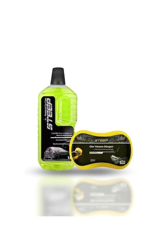 Steep Ultimate Cilalı Oto Şampuan Ph Nötr 1 Lt Oto Yıkama Süngeri