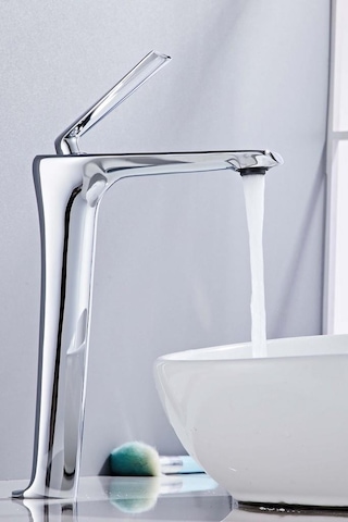 Sano Uzun Lavabo Bataryası Parlak Krom