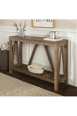 Ağaç Atölyesi Tina Masif Ahşap Dresuar Ceviz