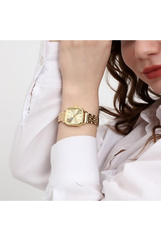 Melian Gold Kadran Gold Kordon Kadın Kol Saati Altın