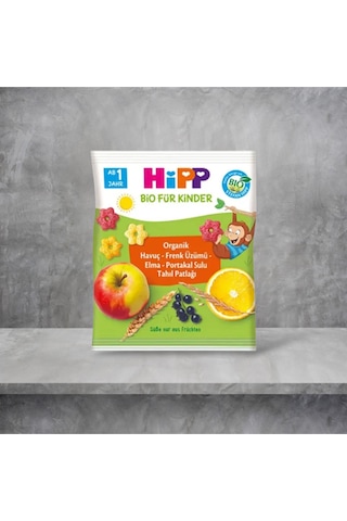 Organik Havuç Frenk Üzümü Elma Portakal Sulu Tahıl Patlağı 30 Gr Organik Havuç Frenk Üzümü Elma Portakal Sulu Tahıl Patlağı 30 Gr