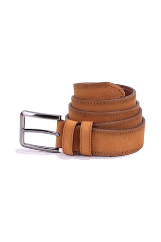 Dagoster DMK26-464DG Taba 4 CM Hakiki Deri Erkek Kemer Taba