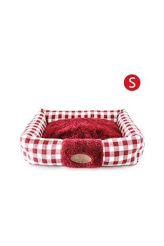 Geeroyoo Yumuşak Sıcak Evcil Hayvan Yatağı Bordo S