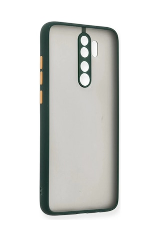 Northcity Xiaomi Redmi Note 8 Pro Uyumlu Kılıf Montreal Silikon Kapak - Yeşil