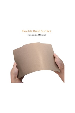 Novahub Esnek Yüzey Paslanmaz Çelik Platform 220x220mm Altın, Creality Cl Serisi İçin