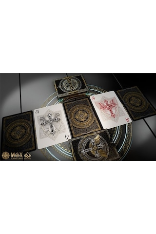 Npcc Noir Arts Royal Sanctuary Kings Premium Oyun Kağıdı Koleksiyonluk İskambil Kartları