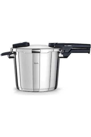 Fissler - Vitaquick Glossy 6 Litre Düdüklü Tencere + Tava Set
