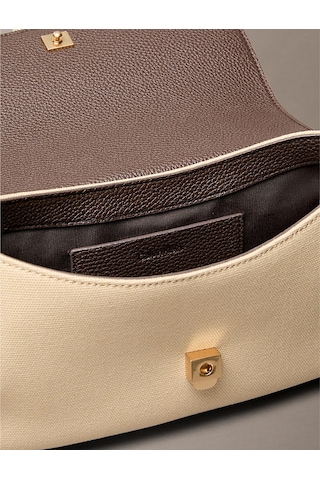 Calvin Klein Kadın Krem Omuz Çantası Lv04f3416g-xsj