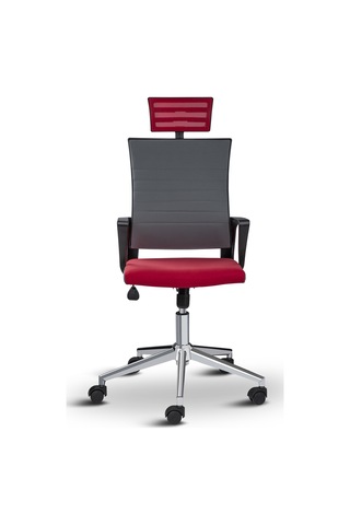 Asbir Mobilya Rigel Başlıklı Metal Ayaklı Çalışma Koltuğu Ofis Sa