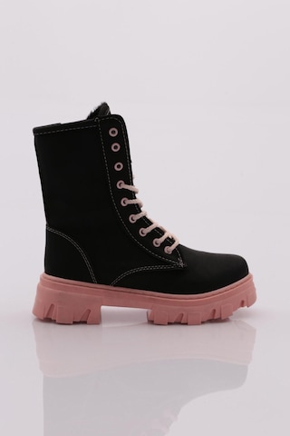 Dgn F2118 Çocuk Bot F2118-2427-R8753 Siyah - Pudra