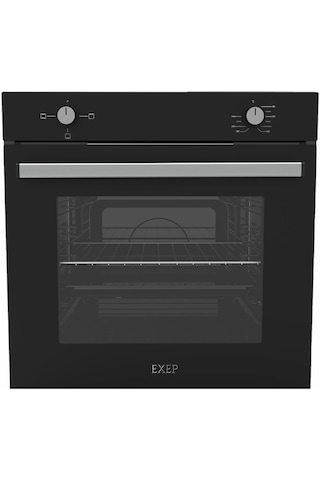 Exep Basic Eğik EF-200 - EO-330 - ED-401 Siyah Ankastre Set