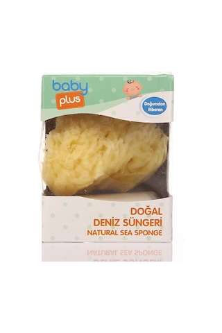 Baby Plus Doğal Deniz Bebek Banyo Süngeri BLN-SA10