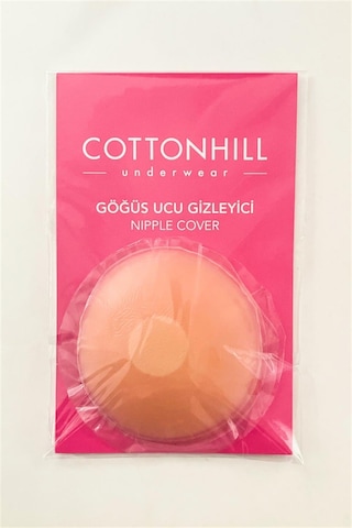 Cottonhill Silikon Göğüs Ucu Kapatıcı, Meme Ucu Kapatıcı 2'li Paket Bej