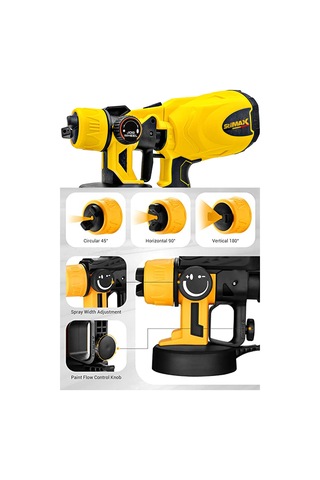 Stilmax Germany 48V 10Ah Çift Akülü Sprey Boya Tabancası