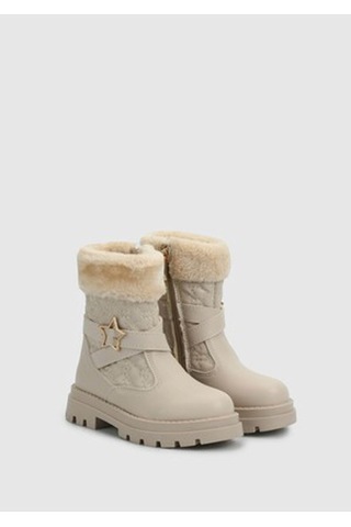 Trender Evla Patik Bej Kız Çocuk Bot & Bootie Bej